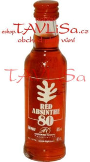 Absinth Red 80% 40ml Antonio Nadal miniatura