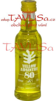 Absinth Yellow 80% 40ml Antonio Nadal miniatura