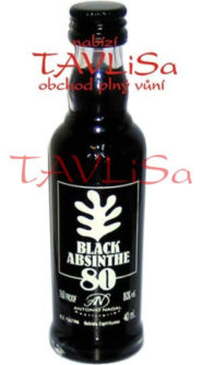 Absinth Black 80% 40ml Antonio Nadal miniatura