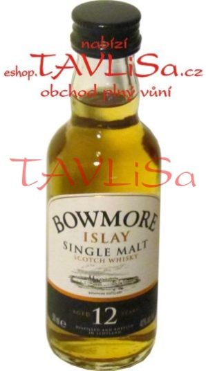 Whisky Bowmore 12 Years 40% 50ml miniatura