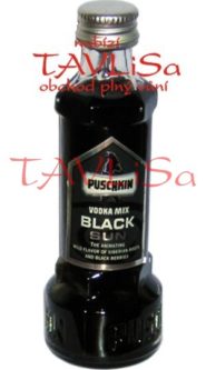 likér Puschkin Black Sun 16,6% 40ml miniatura