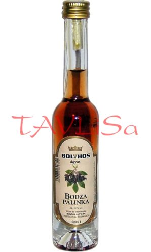 Bodza Pálinka 50% 40ml Bolyhos Miniatura