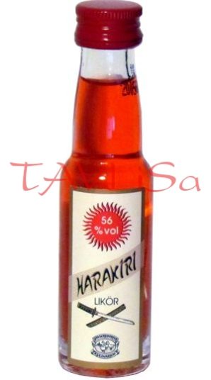 likér Harakiri 56% 20ml Horvaths 1/2M sestava 1