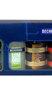 Becherovka Sada Kazeta č.1 50ml x4 miniatury